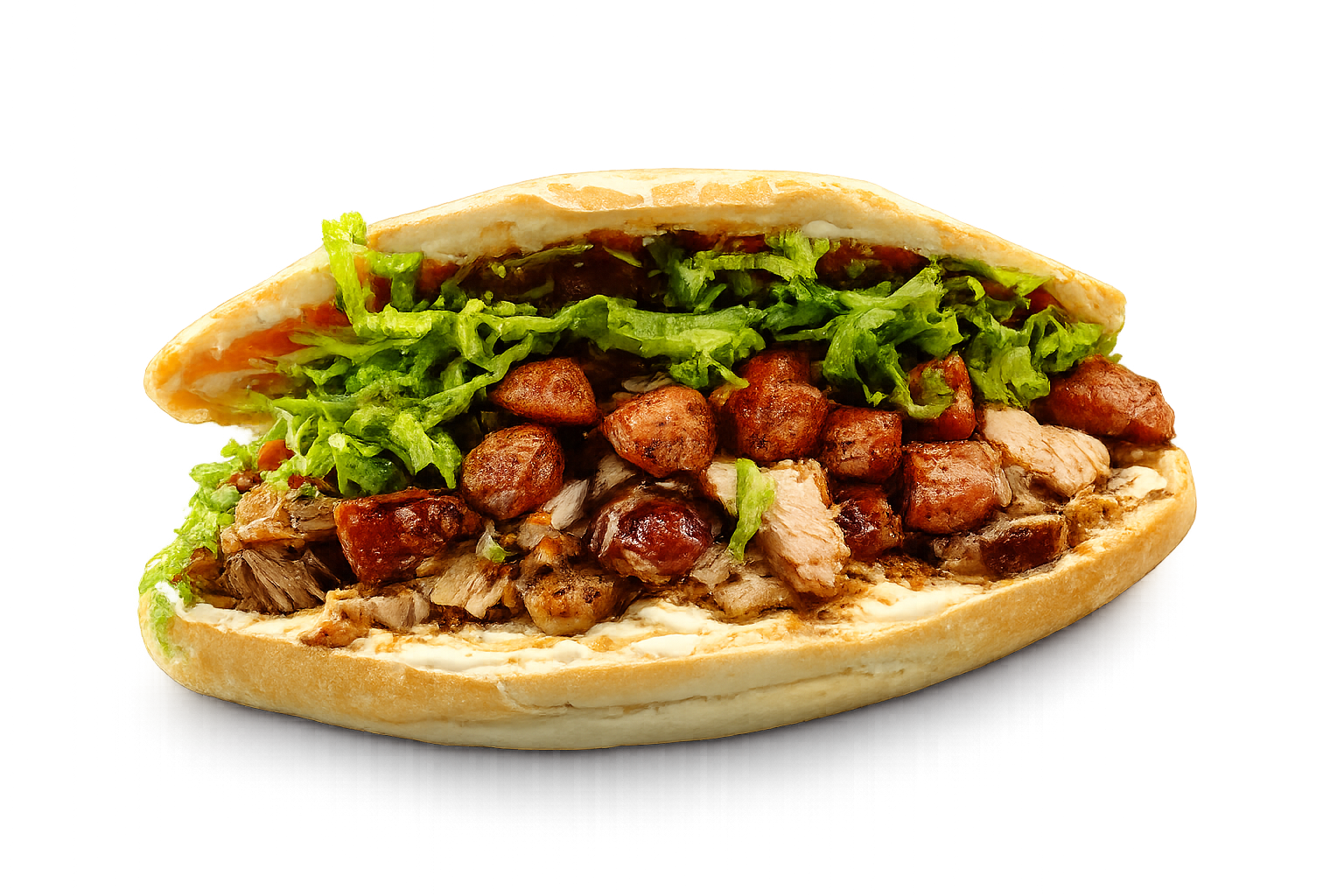 პიხვა შემწვარი სარდელით და ხორცით